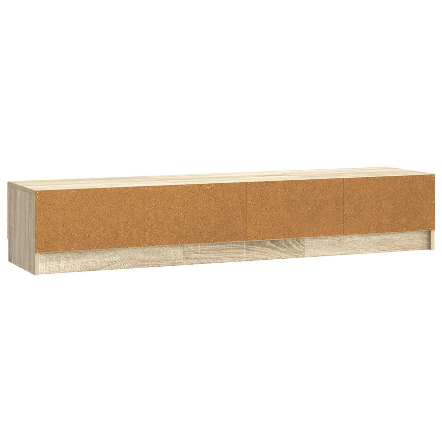 TV-kast met lade Sonoma Eiken 147 x 34,5 x 27 cm Bewerkt hout