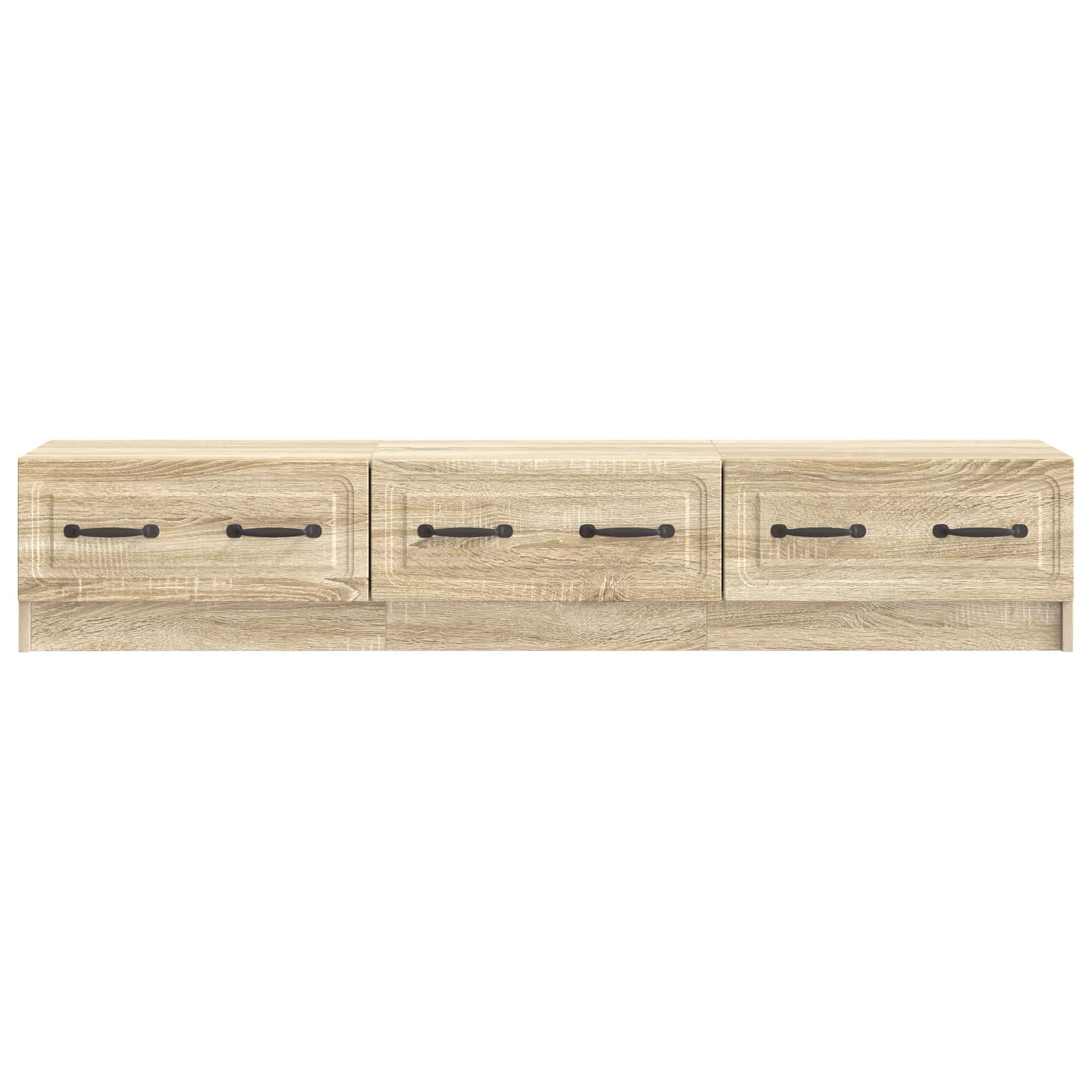 TV-kast met lade Sonoma Eiken 147 x 34,5 x 27 cm Bewerkt hout