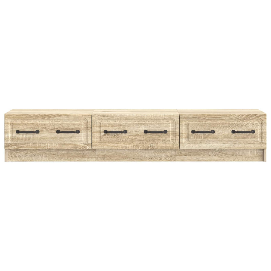 TV-kast met lade Sonoma Eiken 147 x 34,5 x 27 cm Bewerkt hout