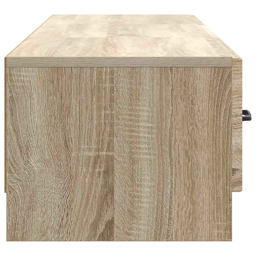 TV-kast met lade Sonoma Eiken 147 x 34,5 x 27 cm Bewerkt hout