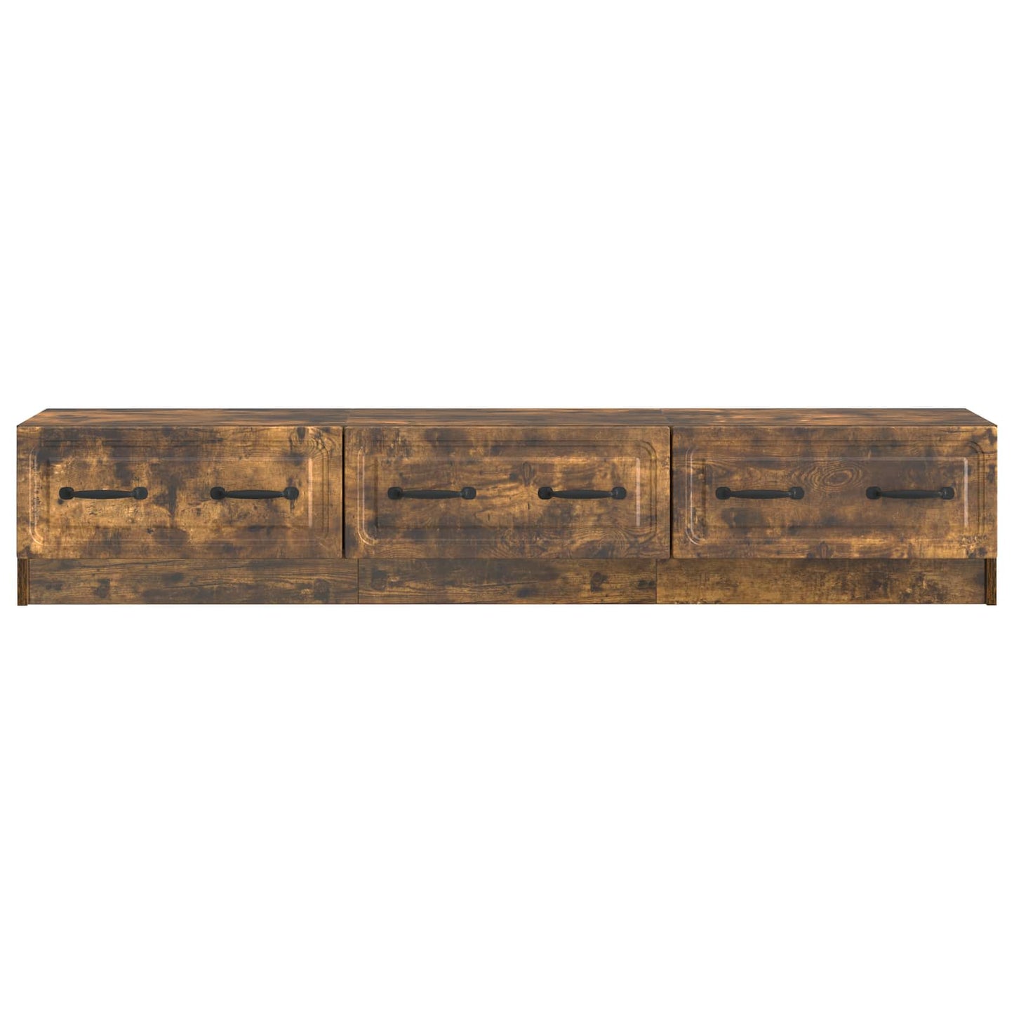 TV-kast met lade Gerookt eiken 147 x 34,5 x 27 cm Bewerkt hout