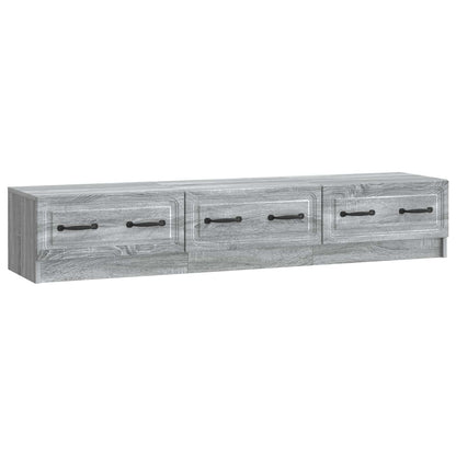 TV-kast met lade Grijs sonoma 147 x 34,5 x 27 cm Bewerkt hout