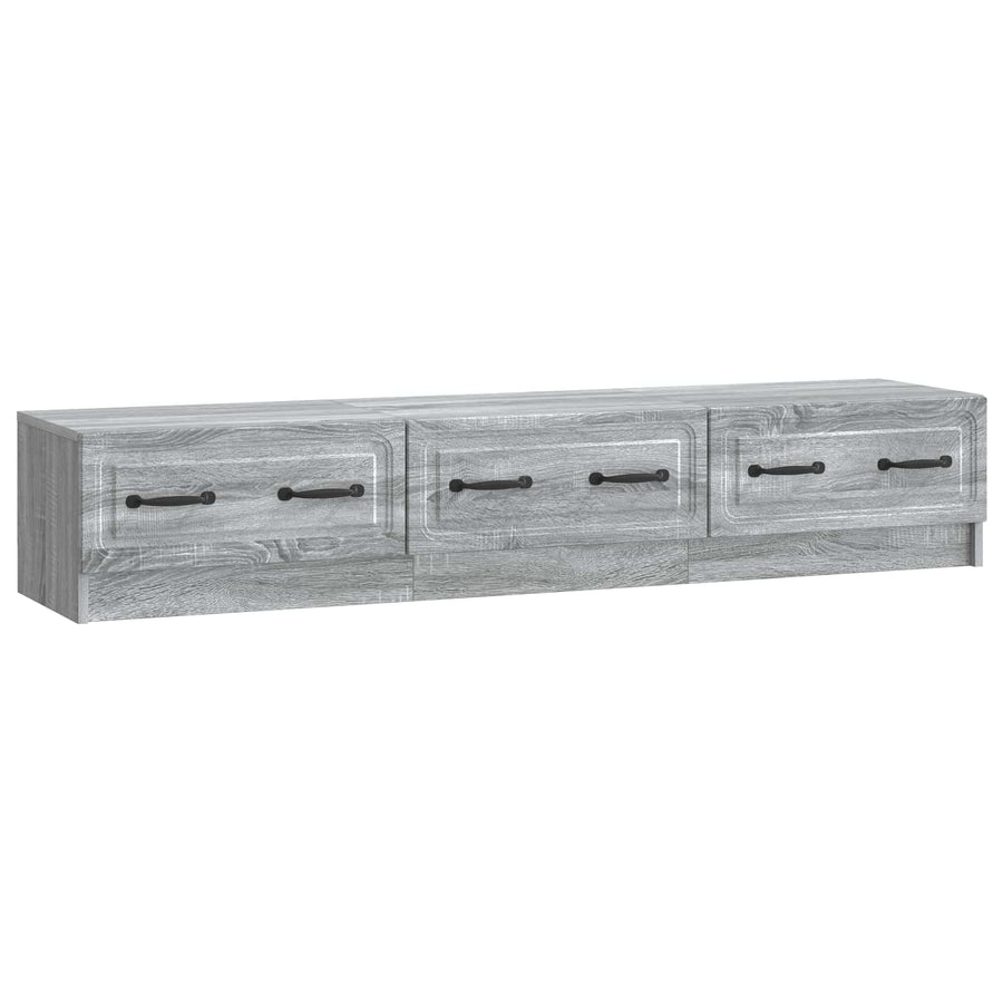 TV-kast met lade Grijs sonoma 147 x 34,5 x 27 cm Bewerkt hout