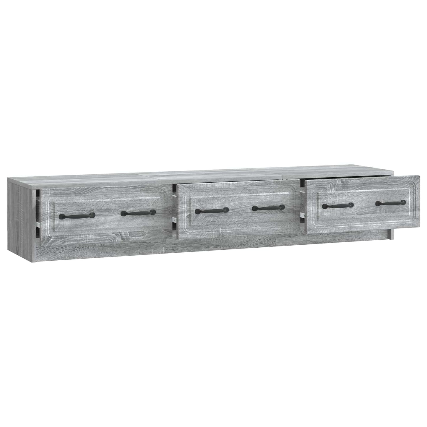 TV-kast met lade Grijs sonoma 147 x 34,5 x 27 cm Bewerkt hout