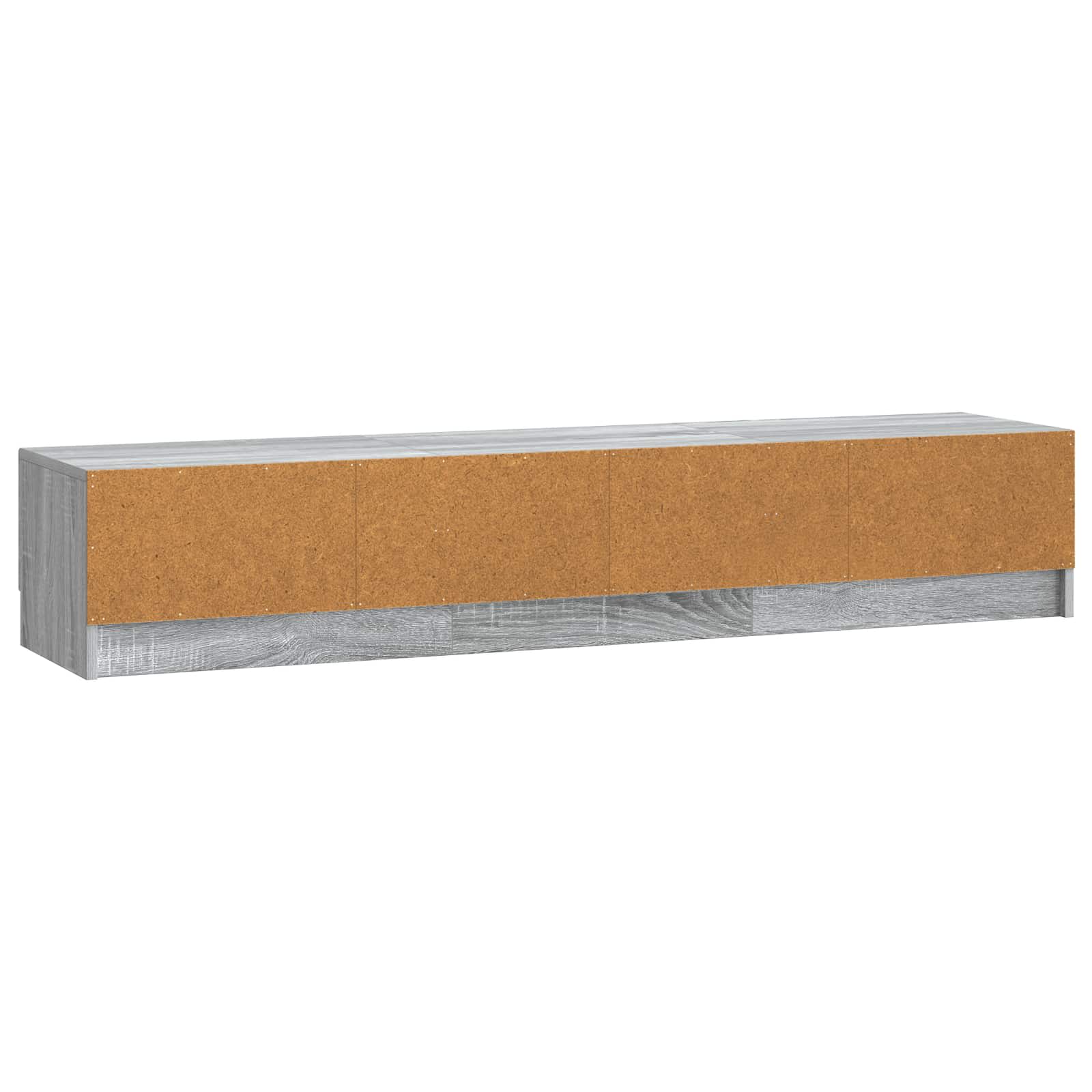 TV-kast met lade Grijs sonoma 147 x 34,5 x 27 cm Bewerkt hout