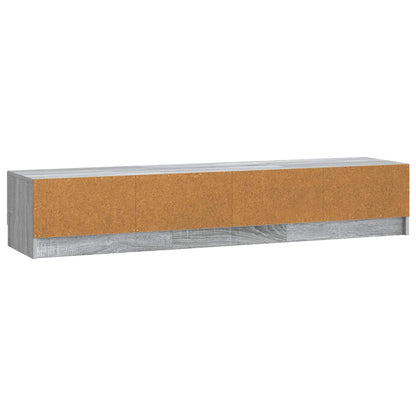 TV-kast met lade Grijs sonoma 147 x 34,5 x 27 cm Bewerkt hout