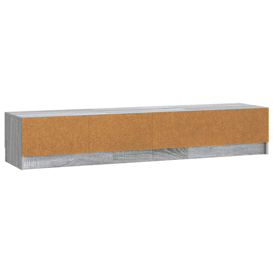 TV-kast met lade Grijs sonoma 147 x 34,5 x 27 cm Bewerkt hout