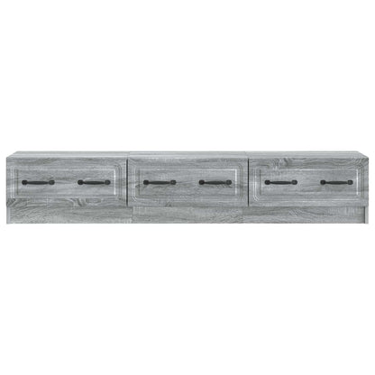 TV-kast met lade Grijs sonoma 147 x 34,5 x 27 cm Bewerkt hout