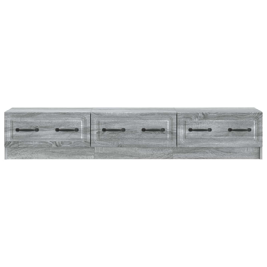 TV-kast met lade Grijs sonoma 147 x 34,5 x 27 cm Bewerkt hout