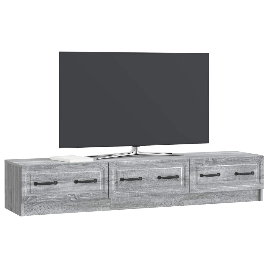 TV-kast met lade Grijs sonoma 147 x 34,5 x 27 cm Bewerkt hout