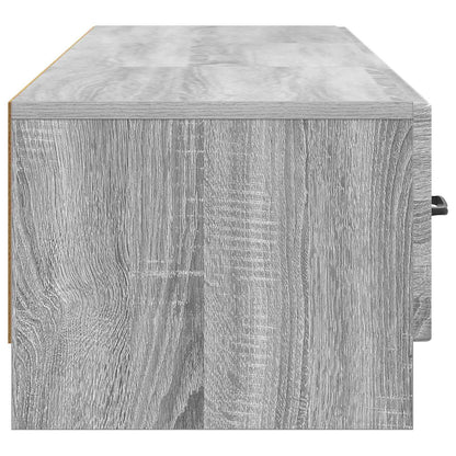 TV-kast met lade Grijs sonoma 147 x 34,5 x 27 cm Bewerkt hout