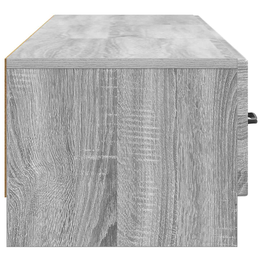 TV-kast met lade Grijs sonoma 147 x 34,5 x 27 cm Bewerkt hout
