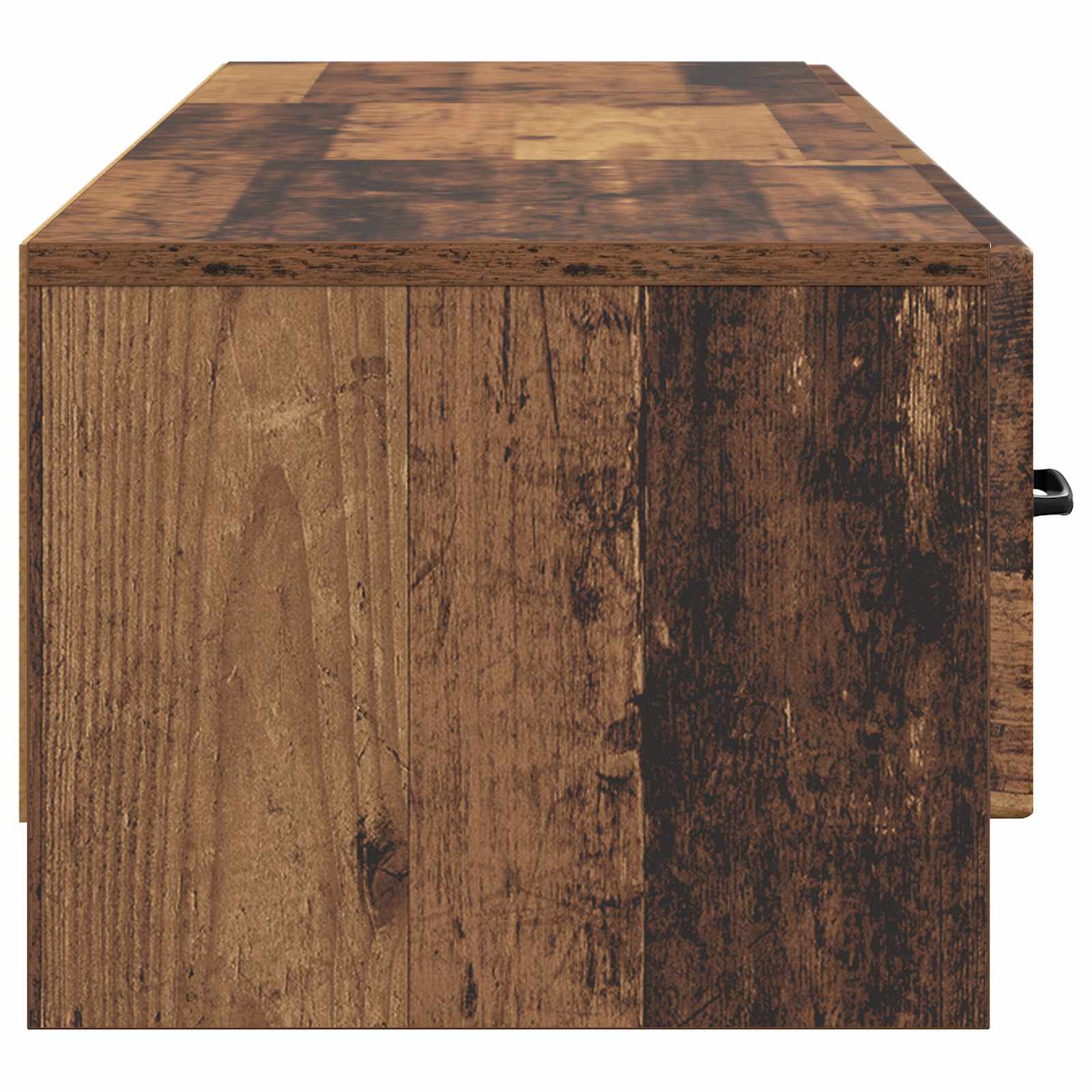 TV-kast met lade Oud hout 147 x 34,5 x 27 cm Bewerkt hout