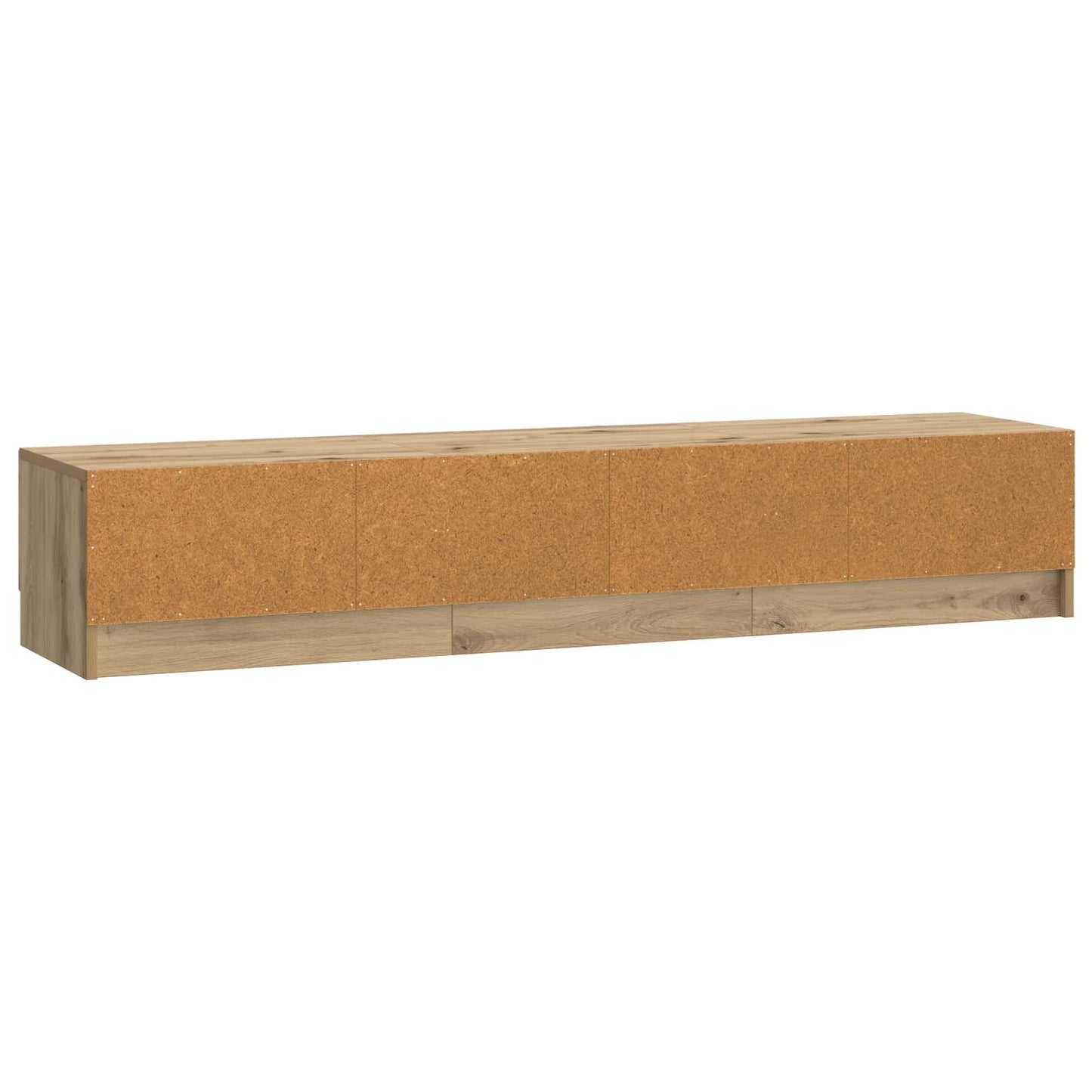 TV-kast Artisanaal eiken 147 x 34,5 x 27 cm Bewerkt hout