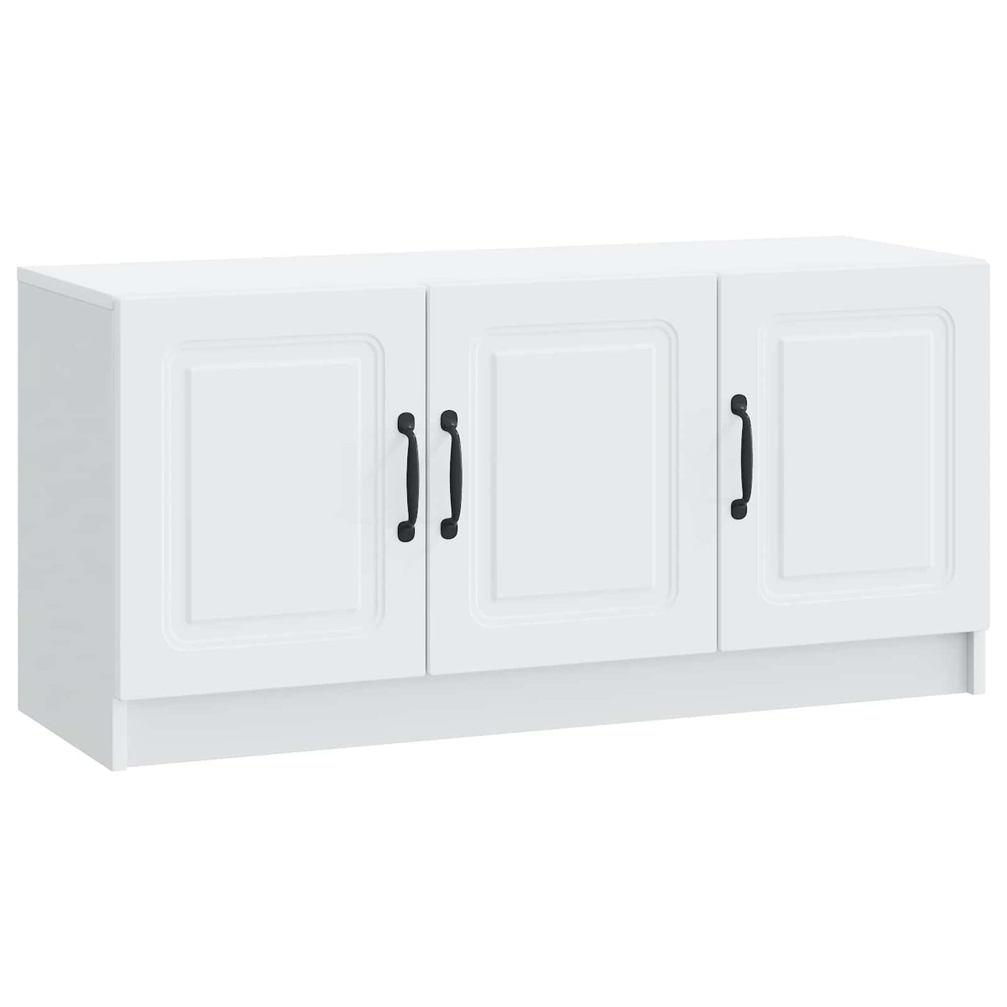 TV-kast Wit 99 x 34,5 x 47 cm Bewerkt hout