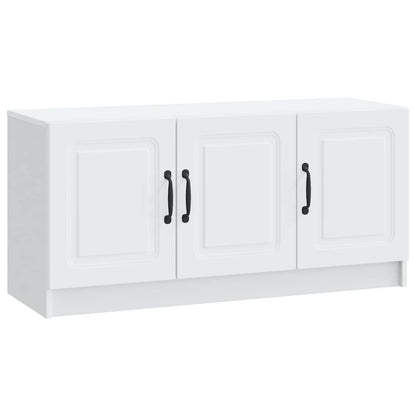 TV-kast Wit 99 x 34,5 x 47 cm Bewerkt hout