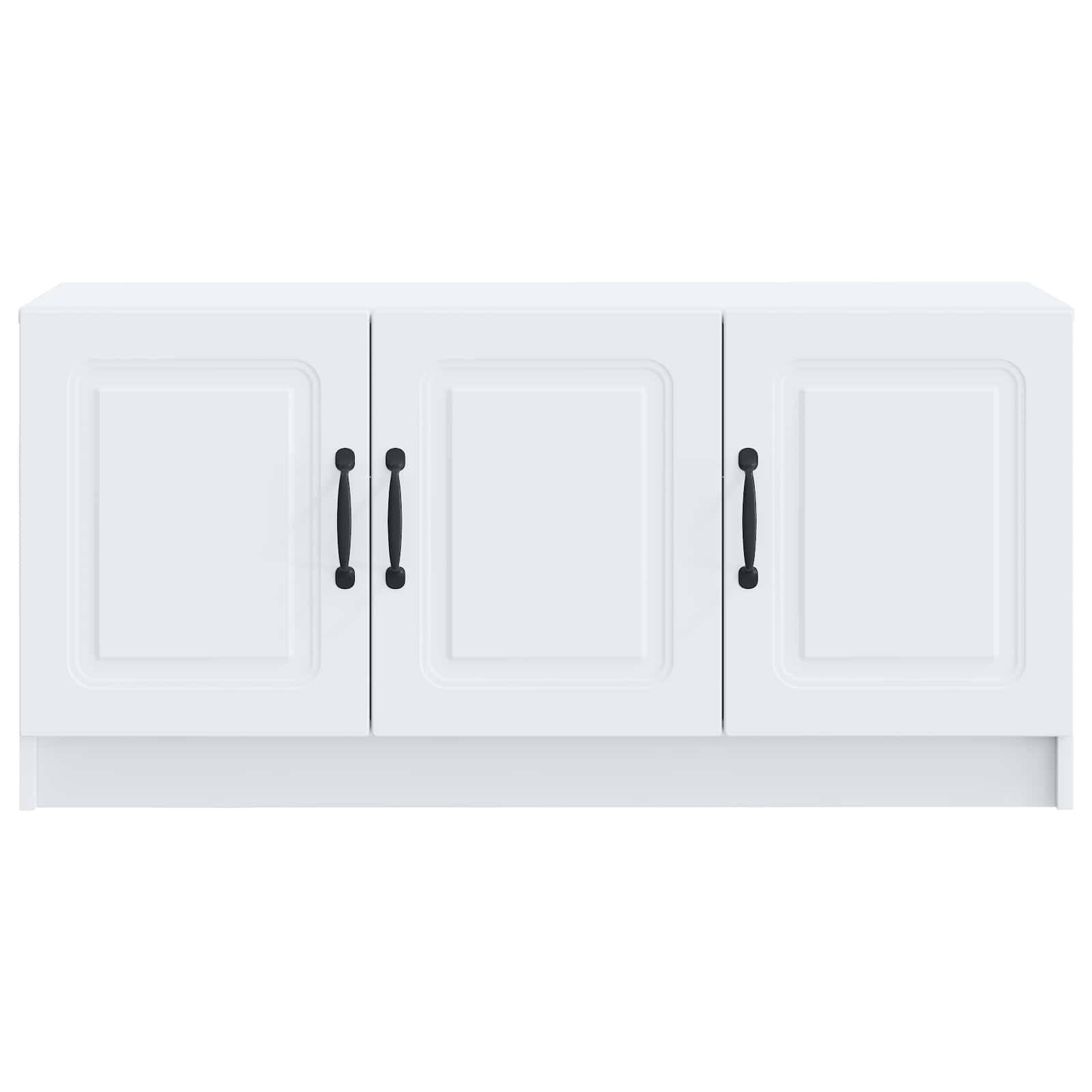TV-kast Wit 99 x 34,5 x 47 cm Bewerkt hout