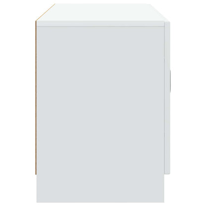 TV-kast Wit 99 x 34,5 x 47 cm Bewerkt hout