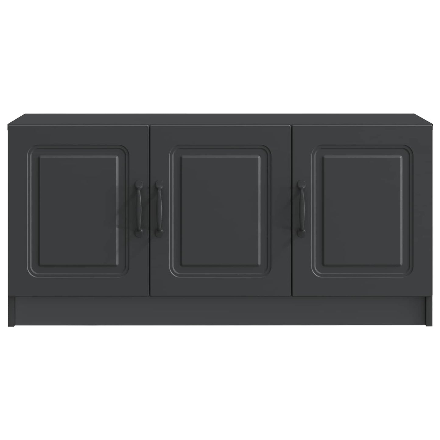 TV-kast Zwart 99 x 34,5 x 47 cm Bewerkt hout