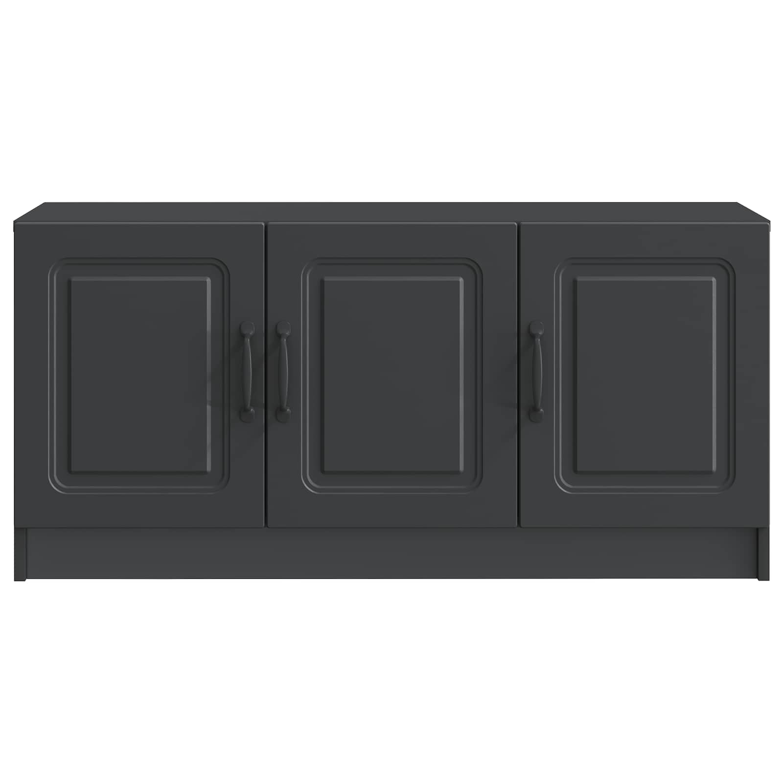TV-kast Zwart 99 x 34,5 x 47 cm Bewerkt hout