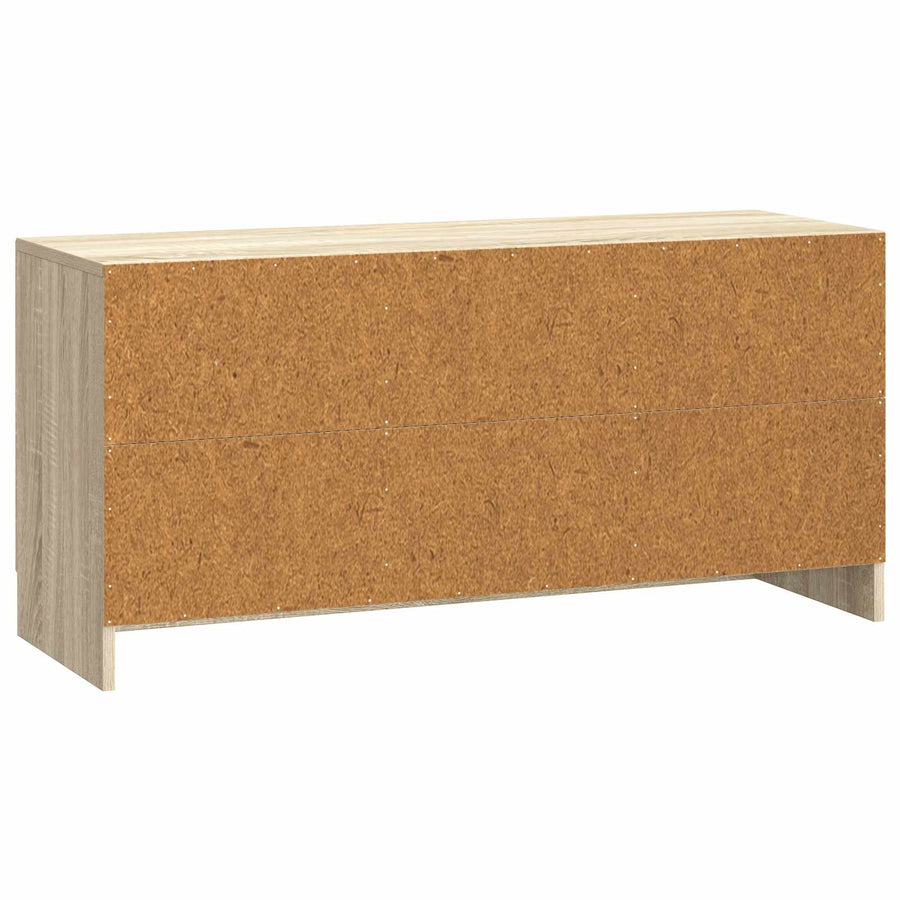 TV-kast Sonoma Eiken 99 x 34,5 x 47 cm Bewerkt hout