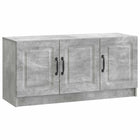 TV-kast 99x34,5x47 cm betongrijs bewerkt hout