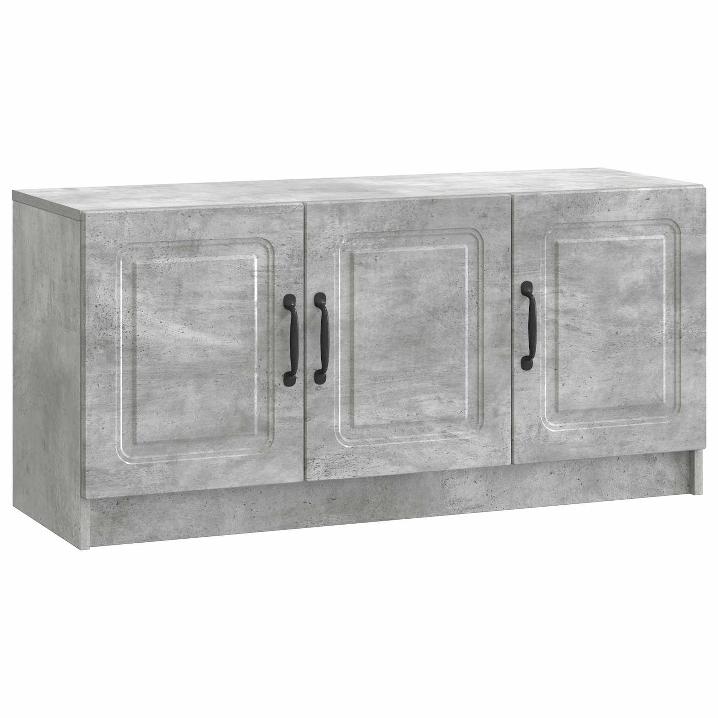 TV-kast Betongrijs 99 x 34,5 x 47 cm Bewerkt hout