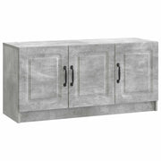 TV-kast 99x34,5x47 cm betongrijs bewerkt hout