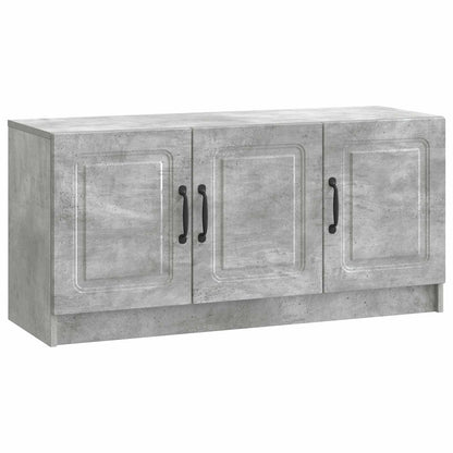 TV-kast Betongrijs 99 x 34,5 x 47 cm Bewerkt hout
