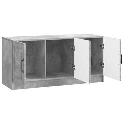 TV-kast Betongrijs 99 x 34,5 x 47 cm Bewerkt hout
