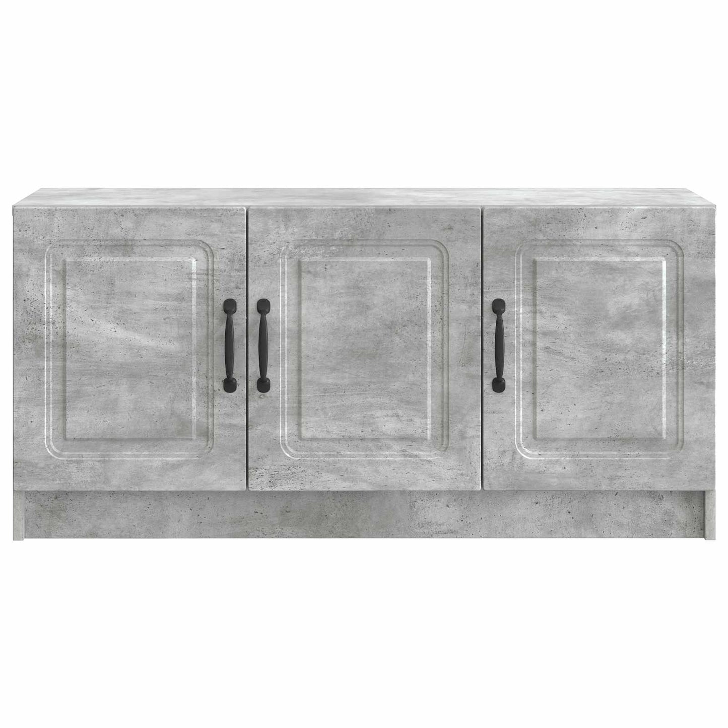 TV-kast Betongrijs 99 x 34,5 x 47 cm Bewerkt hout