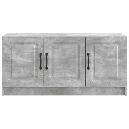 TV-kast Betongrijs 99 x 34,5 x 47 cm Bewerkt hout