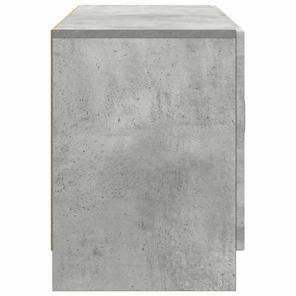 TV-kast Betongrijs 99 x 34,5 x 47 cm Bewerkt hout