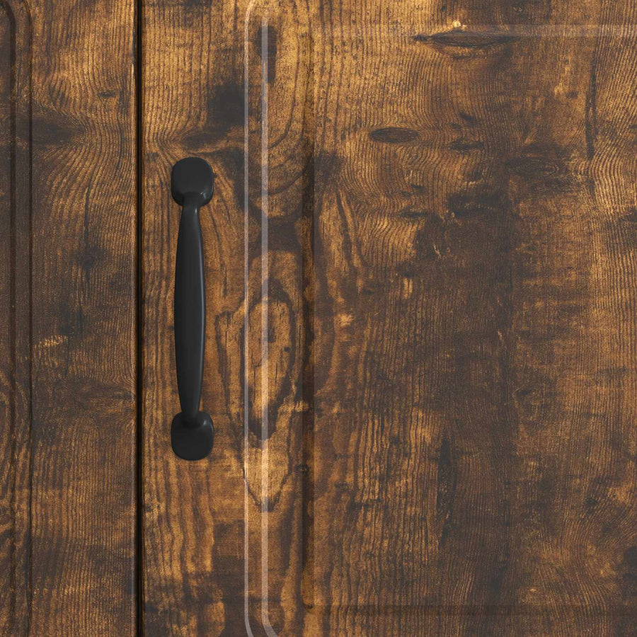 TV-kast Gerookt eiken 99 x 34,5 x 47 cm Bewerkt hout