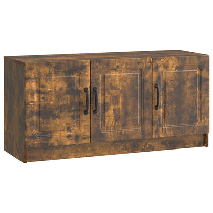 TV-kast Gerookt eiken 99 x 34,5 x 47 cm Bewerkt hout
