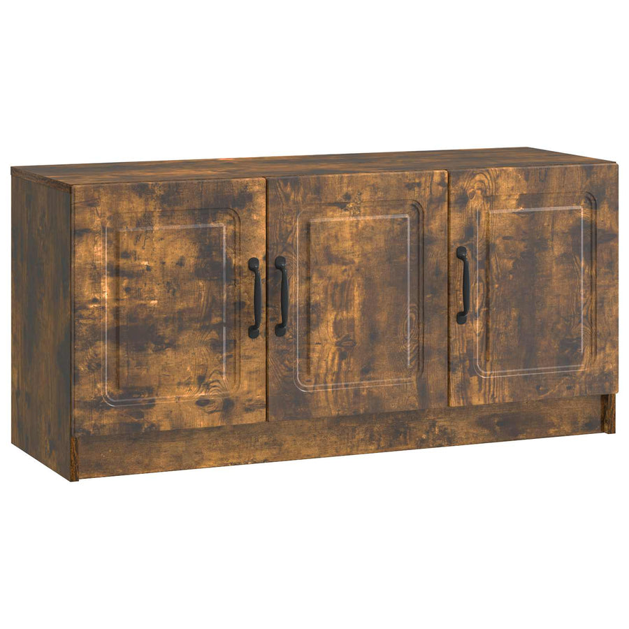 TV-kast Gerookt eiken 99 x 34,5 x 47 cm Bewerkt hout
