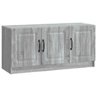 TV-kast 99x34,5x47 cm grijs sonoma bewerkt hout