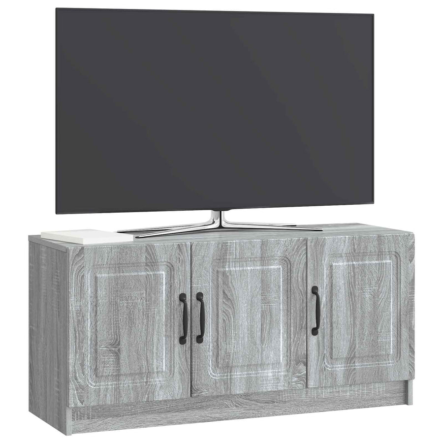 TV-kast Grijs sonoma 99 x 34,5 x 47 cm Bewerkt hout