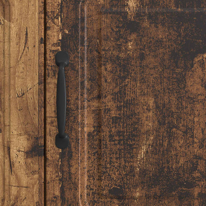 TV-kast Oud hout 99 x 34,5 x 47 cm Bewerkt hout