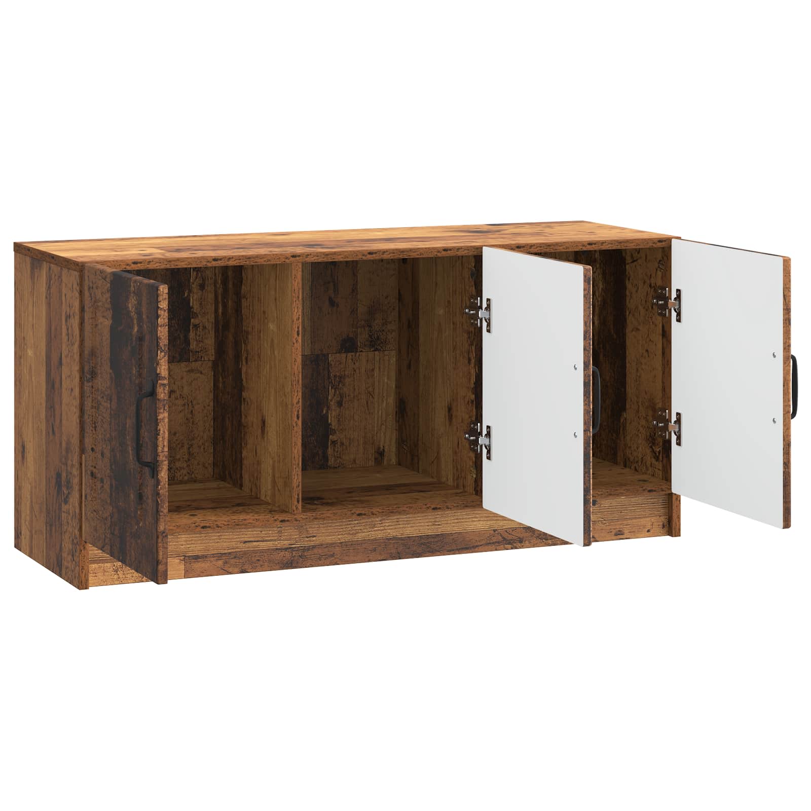 TV-kast Oud hout 99 x 34,5 x 47 cm Bewerkt hout