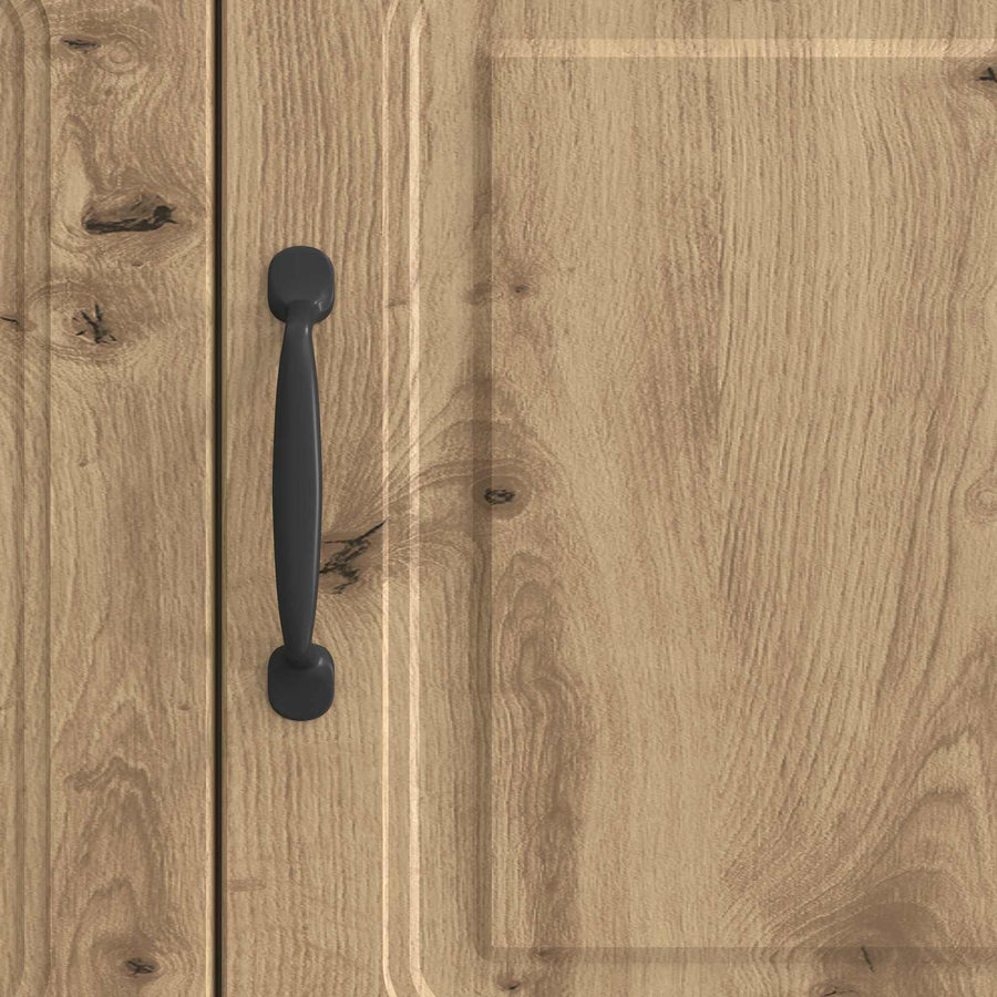 TV-kast Artisanaal eiken 99 x 34,5 x 47 cm Bewerkt hout