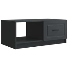 Salontafel Zwart 90 x 50 x 37 cm Bewerkt hout