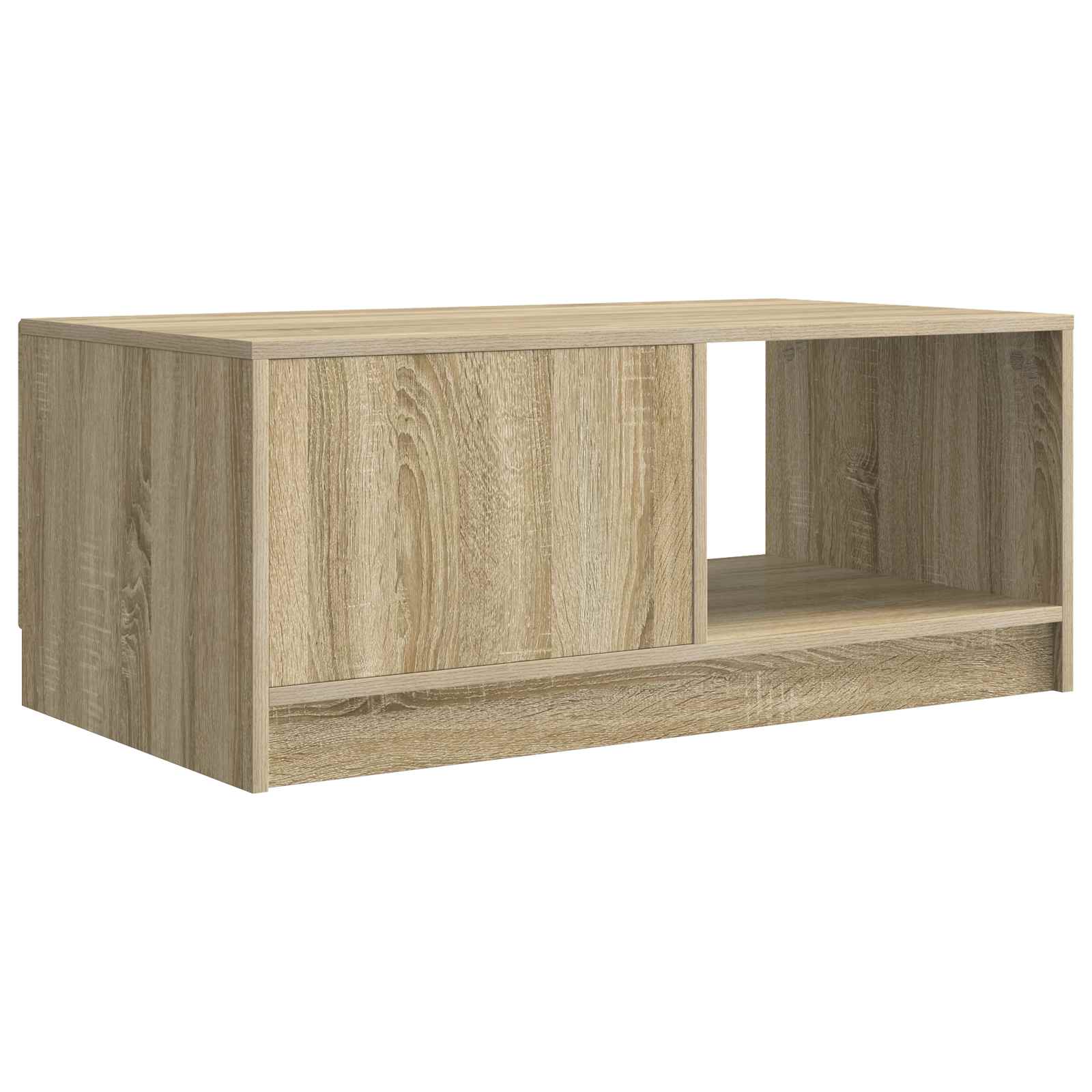 Salontafel Sonoma Eiken 90 x 50 x 37 cm Bewerkt hout