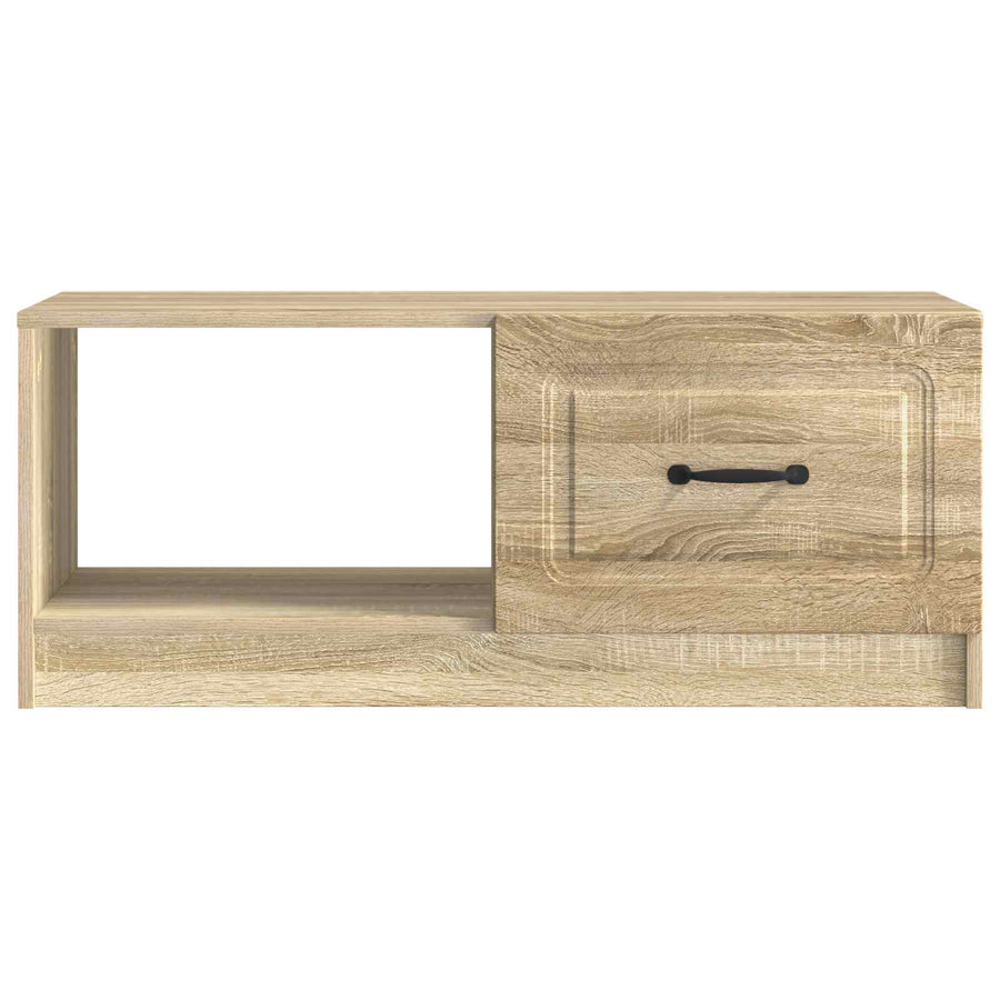 Salontafel Sonoma Eiken 90 x 50 x 37 cm Bewerkt hout