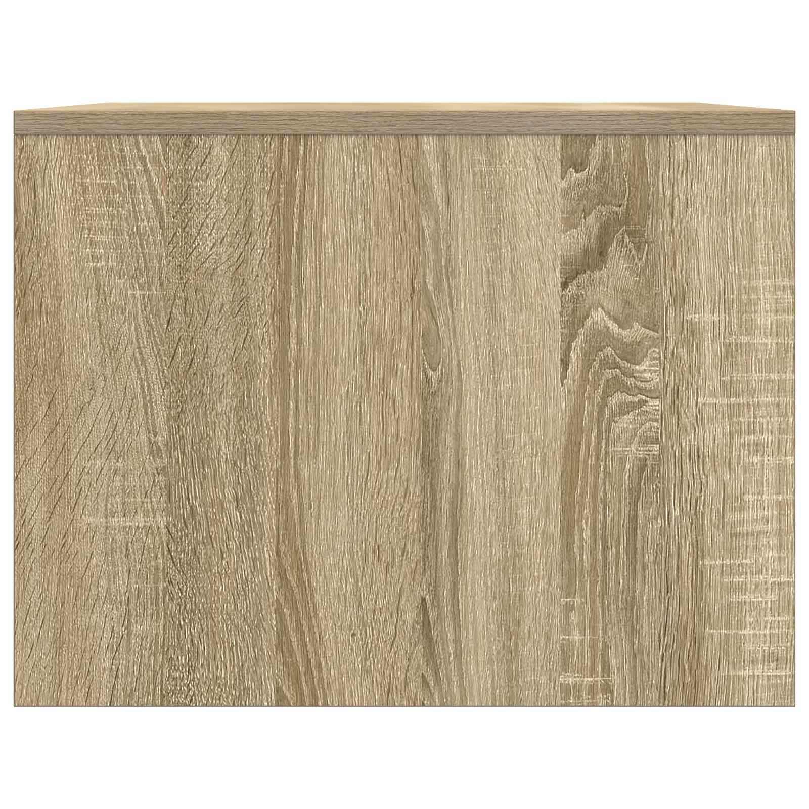 Salontafel Sonoma Eiken 90 x 50 x 37 cm Bewerkt hout