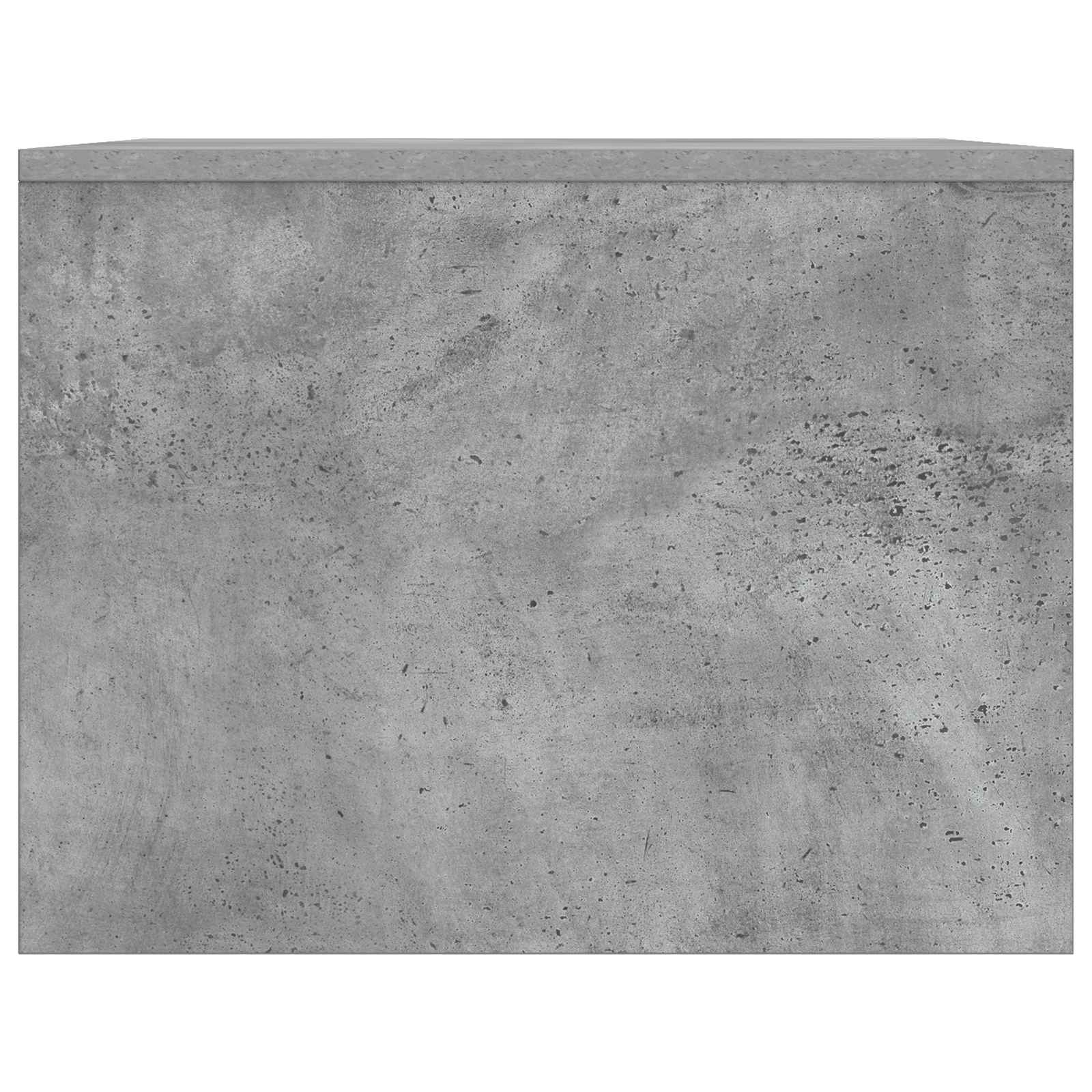 Salontafel Betongrijs 90 x 50 x 37 cm Bewerkt hout