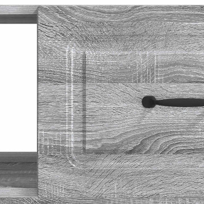 Salontafel Grijs sonoma 90 x 50 x 37 cm Bewerkt hout