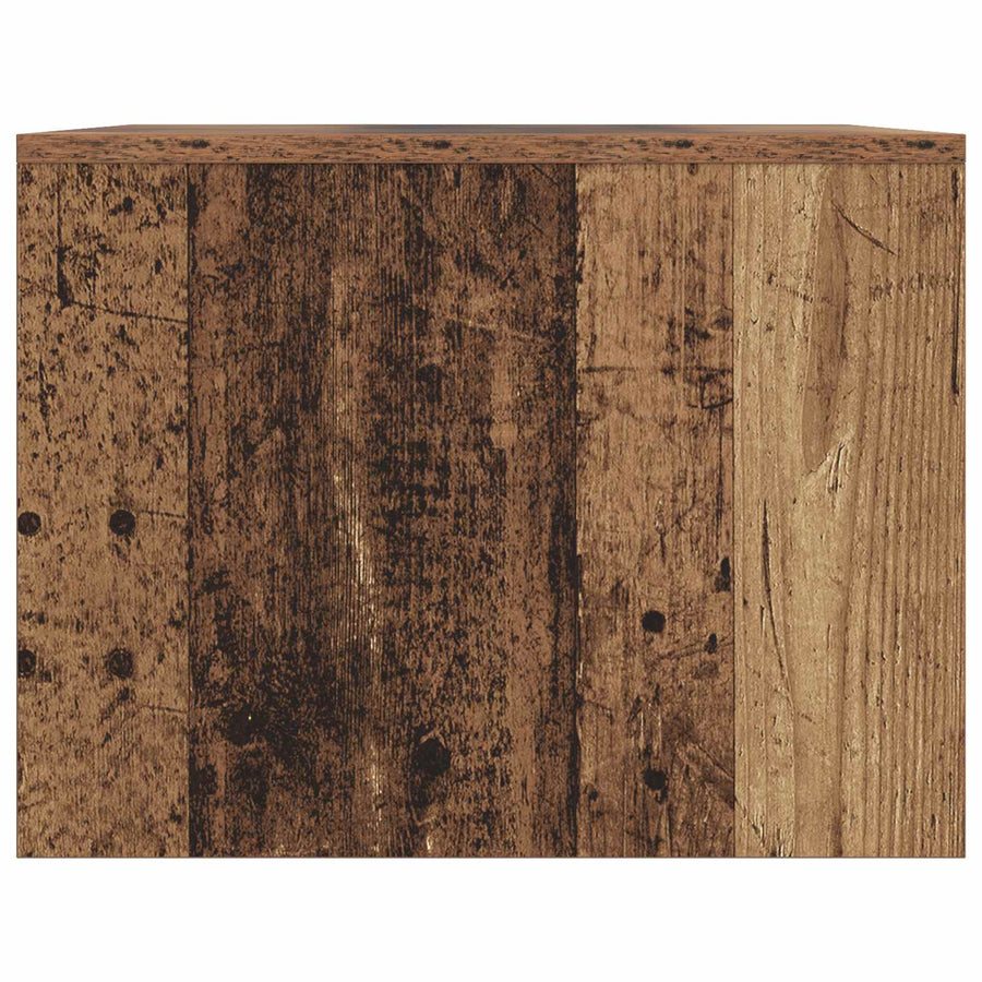 Salontafel Oud hout 90 x 50 x 37 cm Bewerkt hout