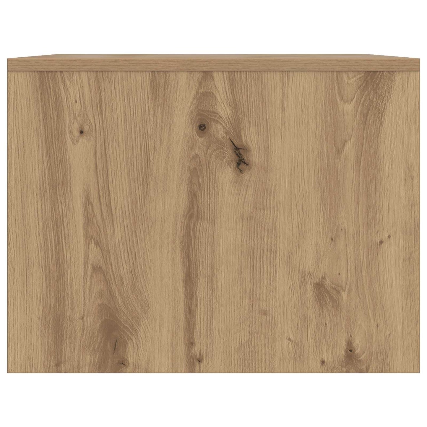 Salontafel Artisanaal eiken 90 x 50 x 37 cm Bewerkt hout