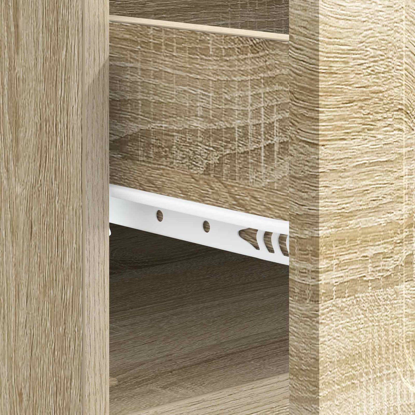 Salontafel met lade Sonoma Eiken 49 x 50 x 37 cm Bewerkt hout